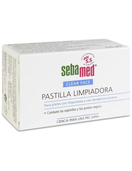 Sebamed Clear Face Limpiador En Pastilla, 100 G