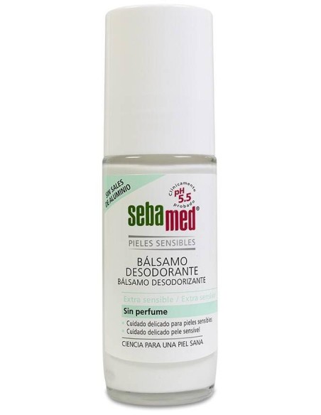 Sebamed Desodorante Bálsamo Deo Roll-On  Extra Sensible, 50 Ml