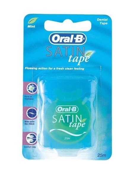 Satin Floss Hilo Dental Menta, Hilo Dental Oral-B - Perfumes Club