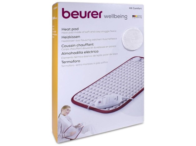Beurer Hk Comfort Almohadilla Eléctrica Suave,...