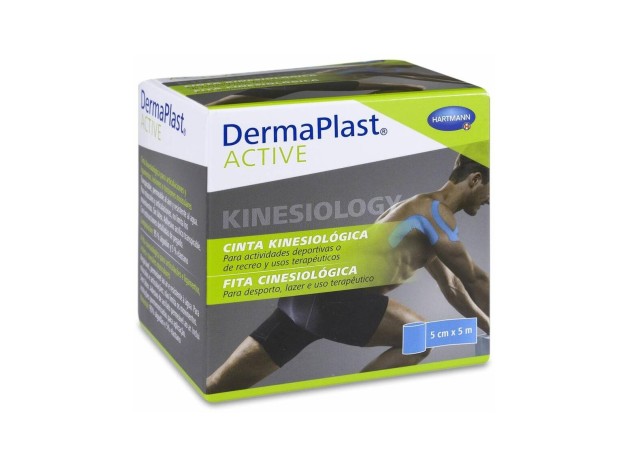 Dermaplast Active Cinta Kinesiológica Azul 5 M,...