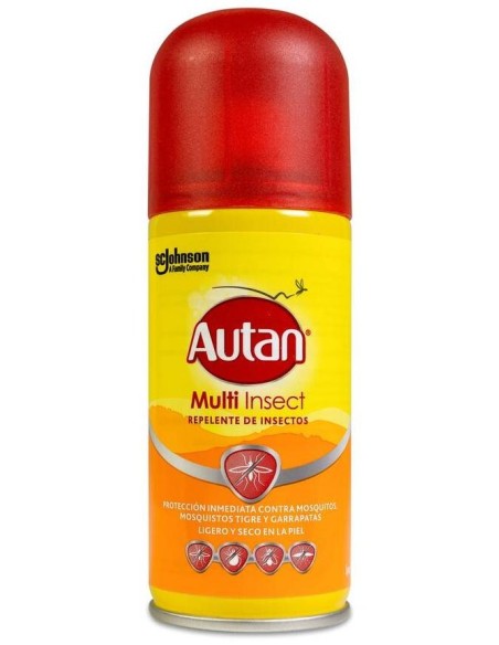 Autan Repelente Mosquitos Spray Seco 100 Ml