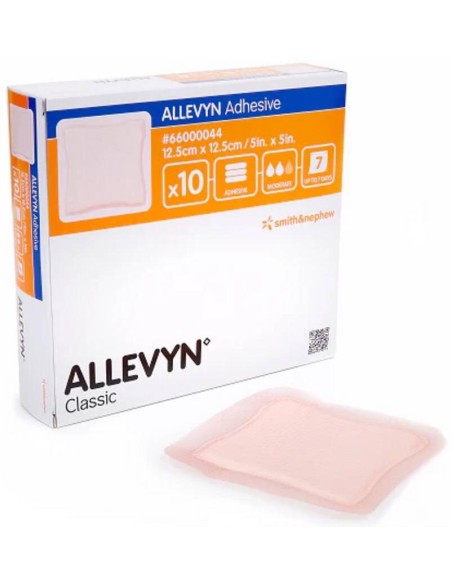 Allevyn Classic Adhesive Foam Dressing 12,5X12,5Cm 10Uds