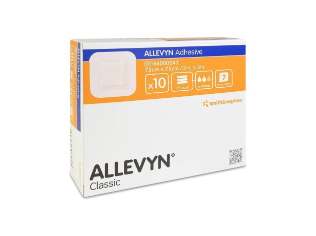 Smith %26 Nephew Allevyn Adhesivo, 7,5 X 7,5 10...