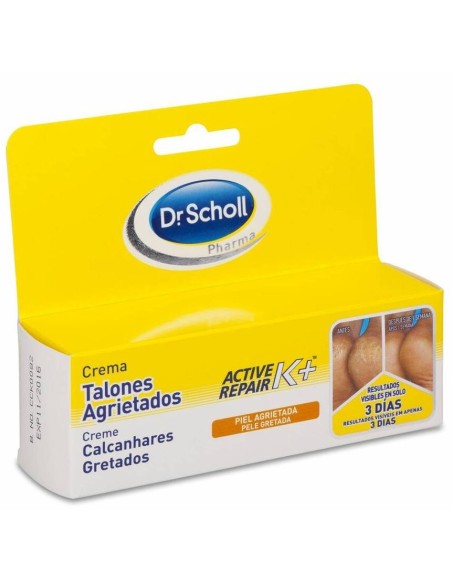 Scholl Crema Talones Agrietados Con Active Repair K+, 60 Ml