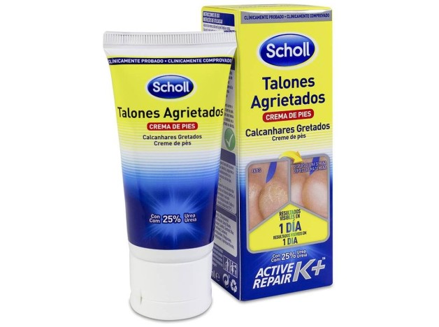 Scholl Crema Talones Agrietados Con Active...