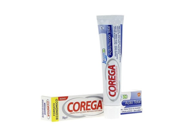 Corega Acción Total Crema Fijación, 70 G