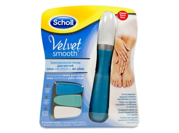 Dr. Scholl Velvet Smooth Lima Para Uñas, 1 Unidad