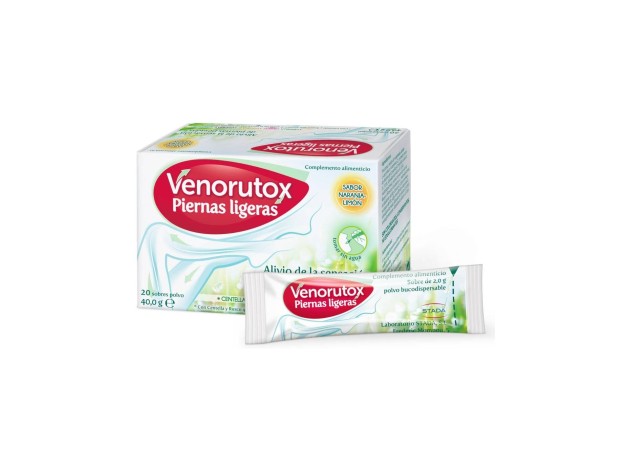 Venorutox Piernas Ligeras Sabor Naranja-Limón...