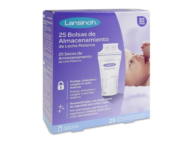 Bolsas De Almacenamiento De Leche Materna 25Ud.