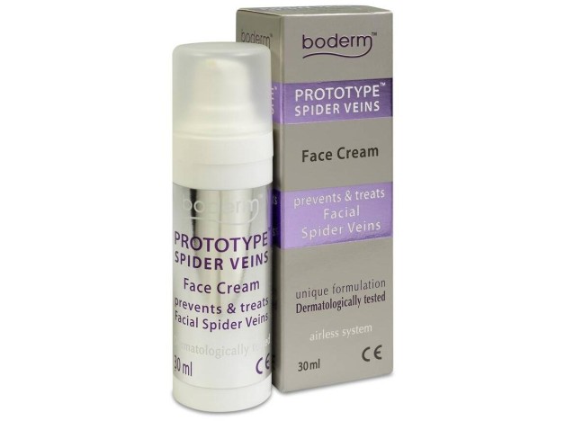 Boderm Prototype Spider Veins Crema Facial, 30 Ml