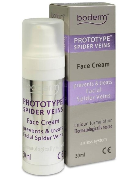 Boderm Prototype Spider Veins Crema Facial, 30 Ml