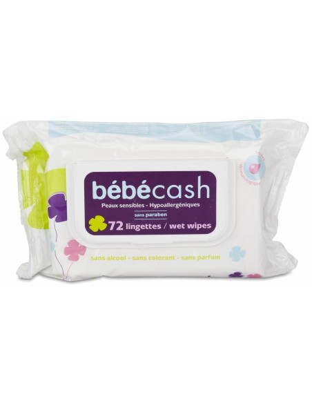Freelife Bebé Cash Sensitive Toallitas Limpiadoras, 72 Uds