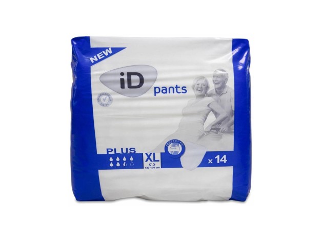 Id Pants Plus Talla Xl, 14 Uds