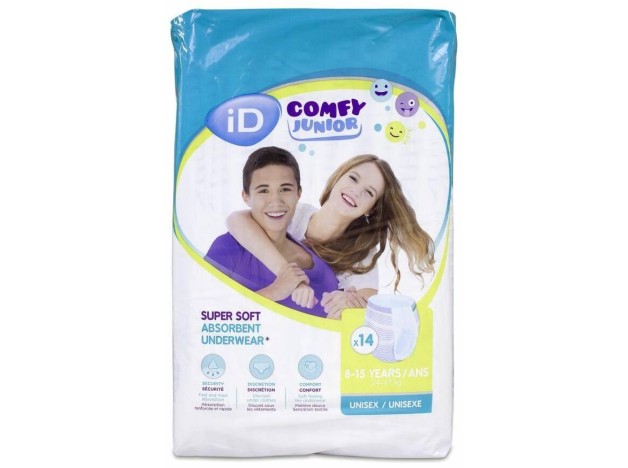 Pañal Id Comfy Junior Pants 8-15Años 14U
