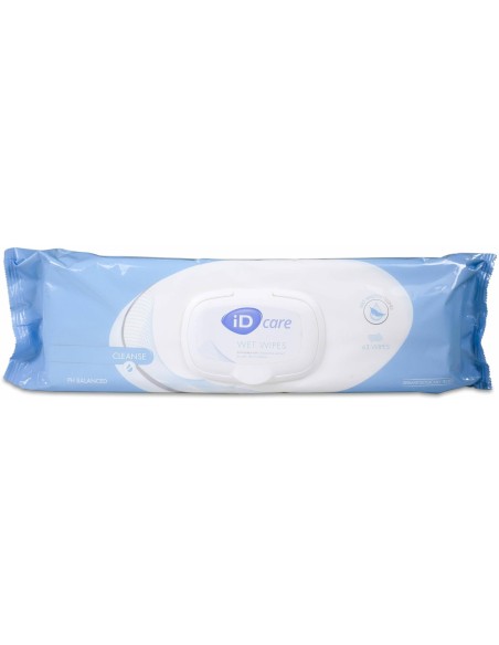 Id Care Toallitas Limpiadoras, 64 Uds
