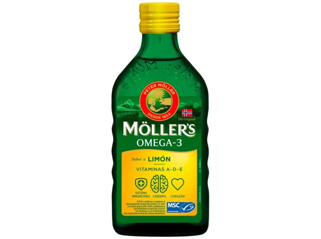 Möller'S Omega-3 Aceite De Hígado De Bacalao...
