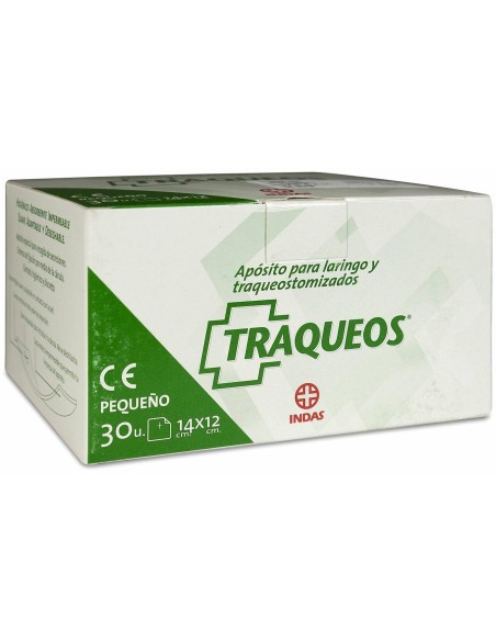 Traqueo'S Apósitos Laringo/Traqueotomizado 14X12Cm 30Uds