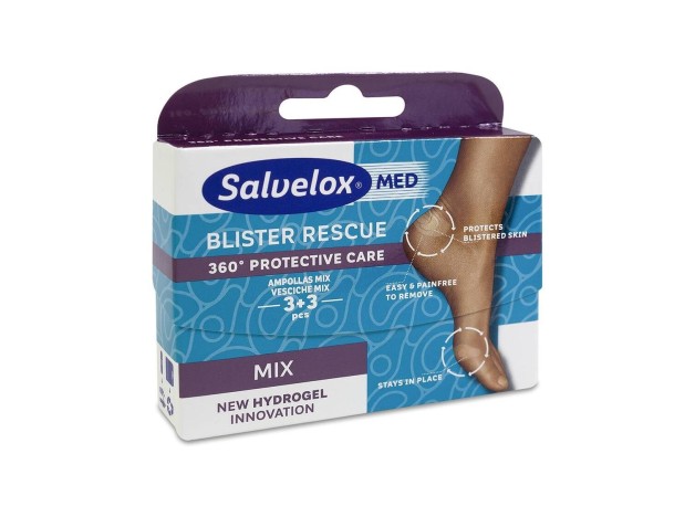 Salvelox Med Blister Rescue Mix Ampollas 3+3