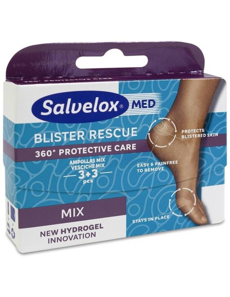 Salvelox Med Blister Rescue Mix Ampollas 3+3