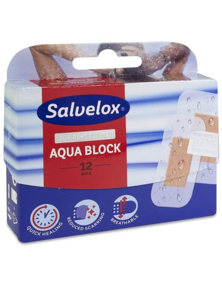Salvelox Aqua Block Cura Rapid, 12 Uds
