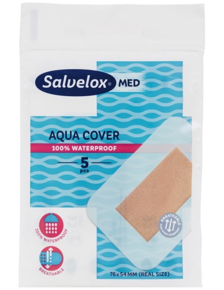 Salvelox Aqua Cover Apósitos 5Uds