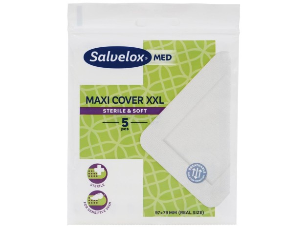 Salvelox Maxi Cover Estéril Xxl Apósitos 5Uds