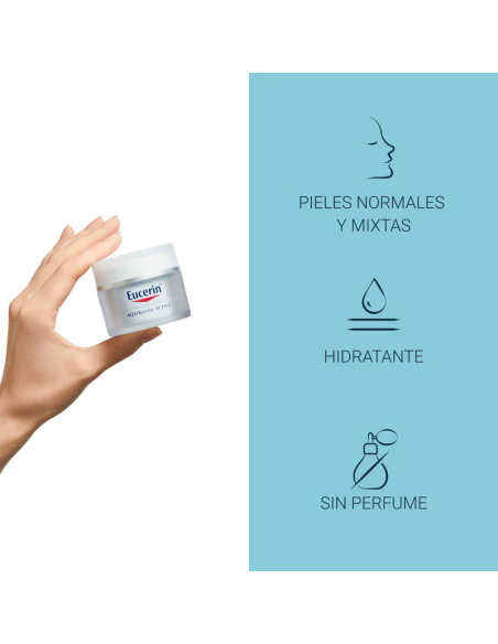Eucerin Aquaporin Active Crema Hidratante Piel Normal+Mixta 50ml