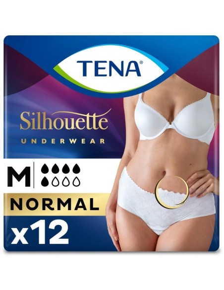Tena Lady Pants Discreet Talla M, 12 Uds