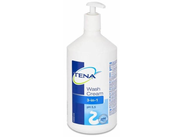 Tena Was Proskin Crema Limpiadora 3 En 1 1000Ml