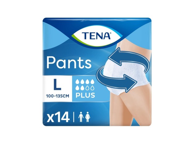 Pants Plus Braguita Incontinencia Grande 14 U