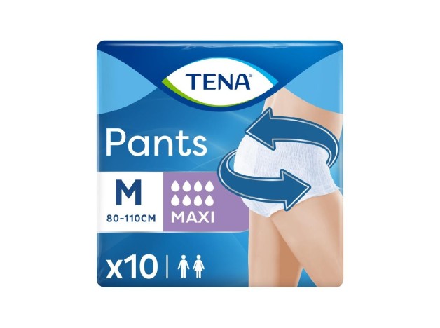Tena Pants Maxi Talla Mediana, 10 Uds