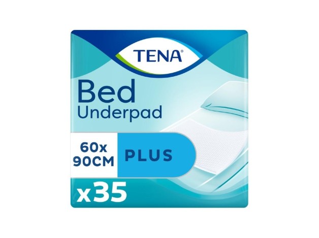 Tena Bed Plus Empapador 60 X 90 Cm, 35 Uds