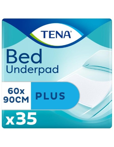 Tena Bed Plus Empapador 60 X 90 Cm, 35 Uds