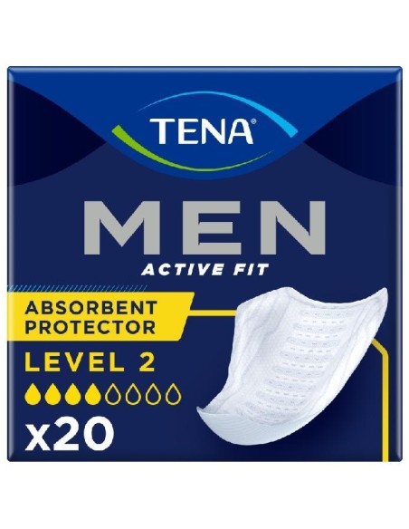 Tena Men Active Fit Absorbente Incontinencia Nivel 2, 20 Uds