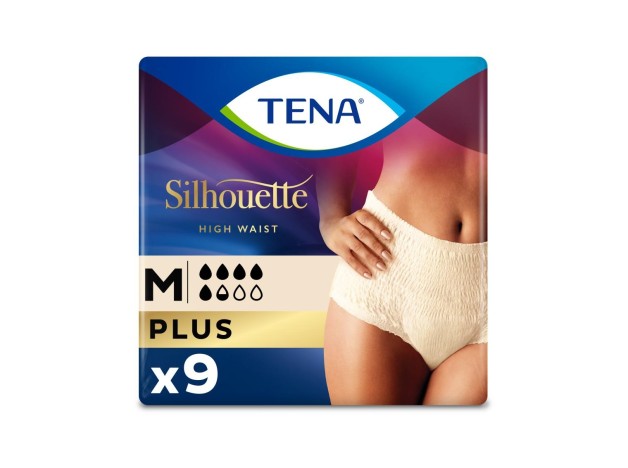 Tena Silhouette Cintura Alta Braga Absorb Inc...