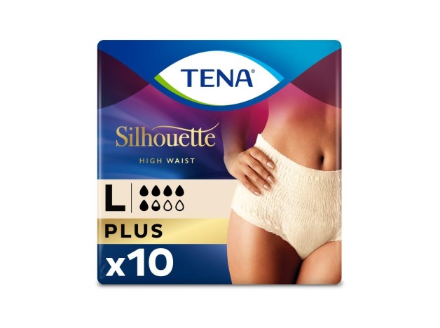 Tena Silhouette Crema Cintura Alta Braga T-L