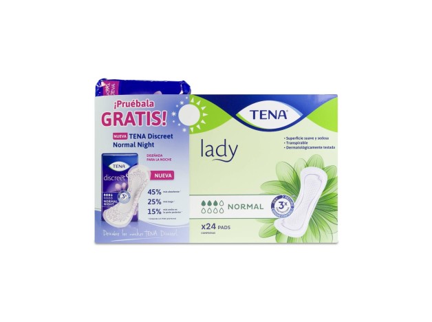 Tena Pack Lady Compresas Normal Day 24Uds +...