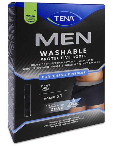 Tena Men Calzoncillos Protectores Lavables Talla M, 1 Unidad
