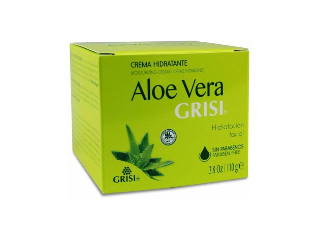 Crema Hidratante Aloe Vera Tarro 110Ml. Aloe Grisi