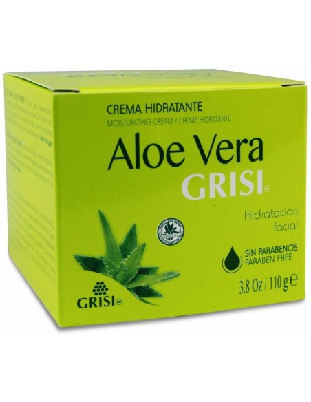 Crema Hidratante Aloe Vera Tarro 110Ml. Aloe Grisi