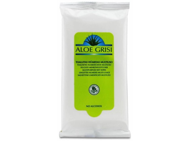 Toallitas Dermolimpiadoras 20Ud. Aloe Grisi