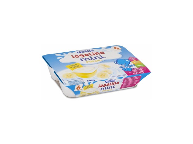 Nestle Iogolino Mini De Plátatano 6X60 G
