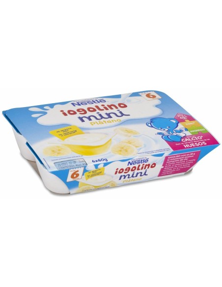 Nestle Iogolino Mini De Plátatano 6X60 G