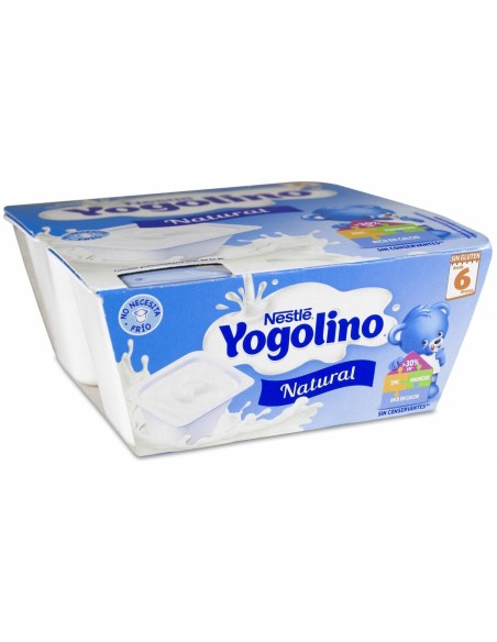 Nestle Iogolino Natural Tarrina 4X100Ml