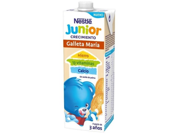 Nestlé Junior Crecimiento Galleta María, 1 L