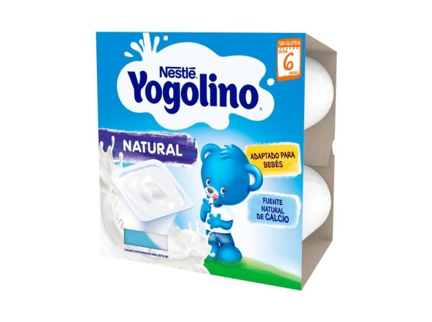 Nestle Iogolino Natural Tarrina 4X100Ml