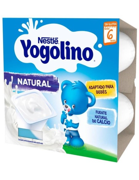 Nestle Iogolino Natural Tarrina 4X100Ml