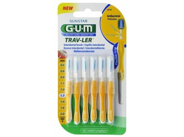 Cepillo Interdental Trav-Ler 1,3Mm 3Un Amarillo