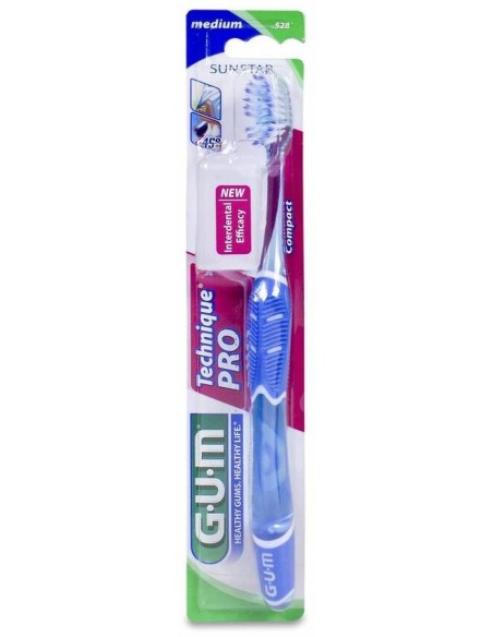 Cepillo Dental Tech Pro Compact Medio 528